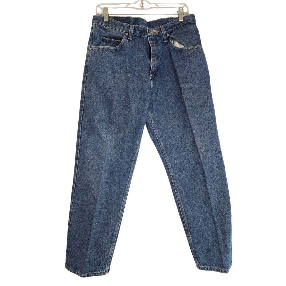 Wrangler Relaxed‎ Fit Mens Jeans 33x30 Blue Denim Comfort Guaranteed